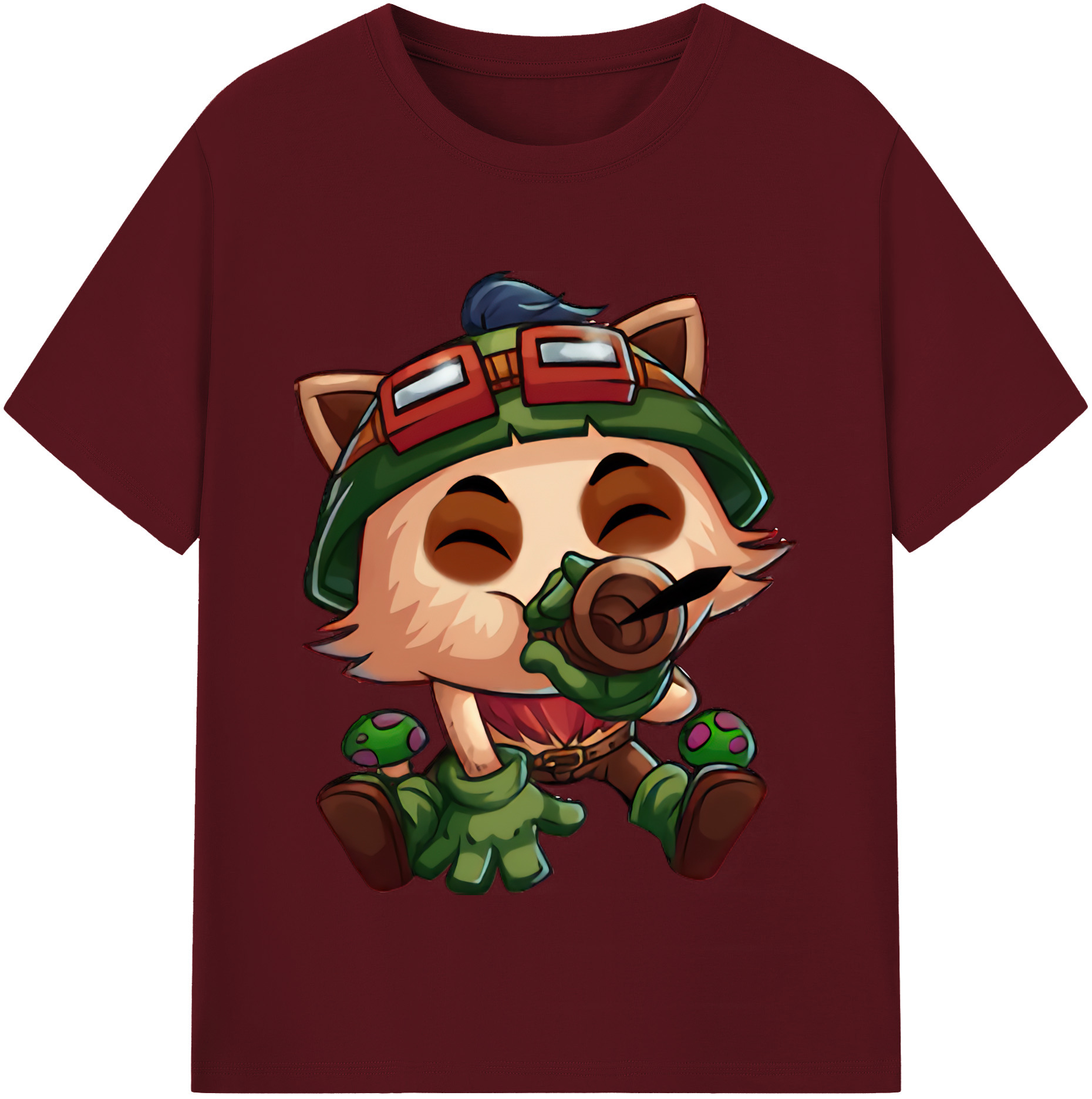 リーグ・オブ・レジェンド League of Legends LOL 綿100％半袖Tシャツ（フロントプリント）